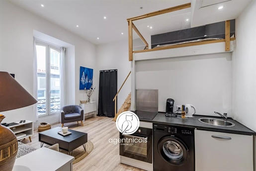 Nice // Carré d'or - Rue Gustave Deloye: Studio / Renovated / Rental investment