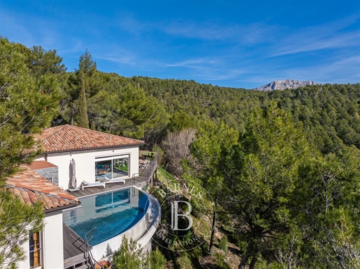 Aix En Provence - Contemporary House - View Of Sainte Victoire - Swimming Pool - Near International