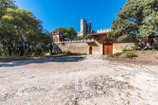 Pays d'Aix En Provence - Portes Du Luberon - Castello nel cuore di una tenuta forestale - Vista pan