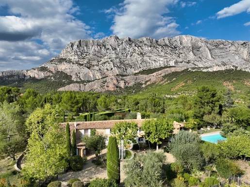 Aix En Provence - Stone Mas - Swimming Pool - Sainte Victory View