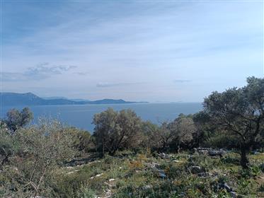 Sea view plot in Meganisi