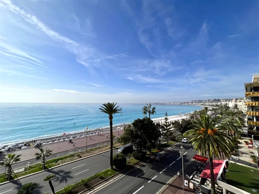 4P lyx, panoramautsikt över havet, Promenade des Anglais i Nice