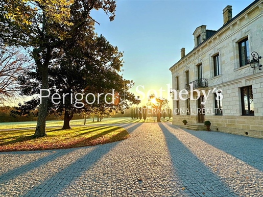 A Prestige Estate of 1076m2 on over 8 hectares at the gateway to Bordeaux