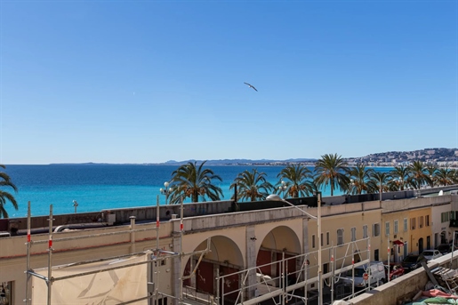 177Sqm apartment with sea view, in Nice, Cours Saleya.