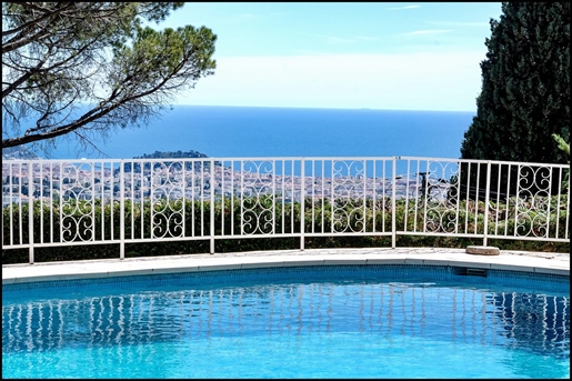 Nice Gairaut , 378sqm property with pool and panoramic sea view