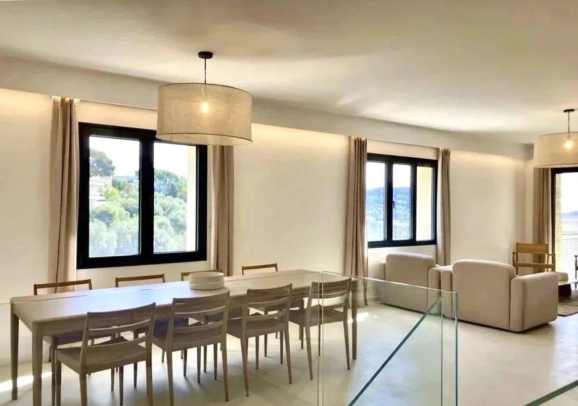 Nice, a house renovated in a private domain of the Gairaut area