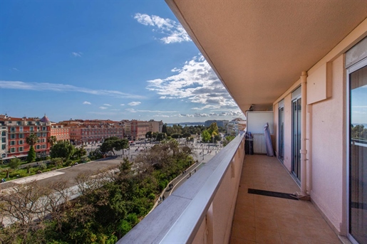 Nice Place Masséna, superb 3/4 room apartment with terrace, garage and superb view over the gardens