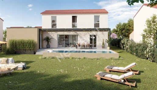 At the foot of the Alpilles, villas from T4 to T5 in Eyguieres from 414000