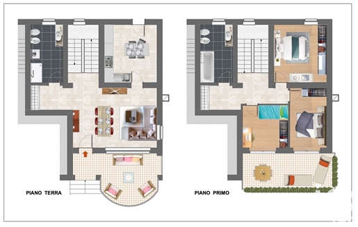 Maison Individuelle / Villa à vendre 370 m² - 4 chambres - Filottrano