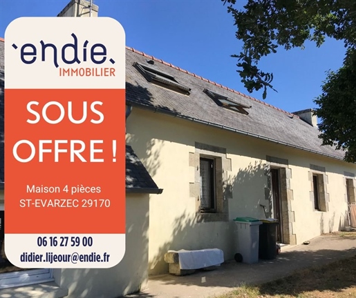 Vente : maison 4 pièces (95 m²) à Saint Evarzec