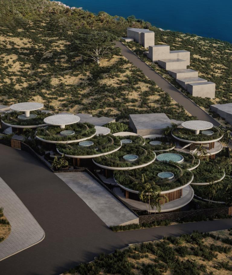 A Private Luxury Retreat Of 19 Super High-End Villas With Breathtaking Views And Design That Seems T