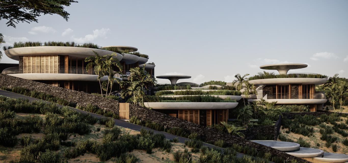 A Private Luxury Retreat Of 19 Super High-End Villas With Breathtaking Views And Design That Seems T