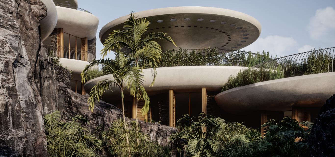 A Private Luxury Retreat Of 19 Super High-End Villas With Breathtaking Views And Design That Seems T
