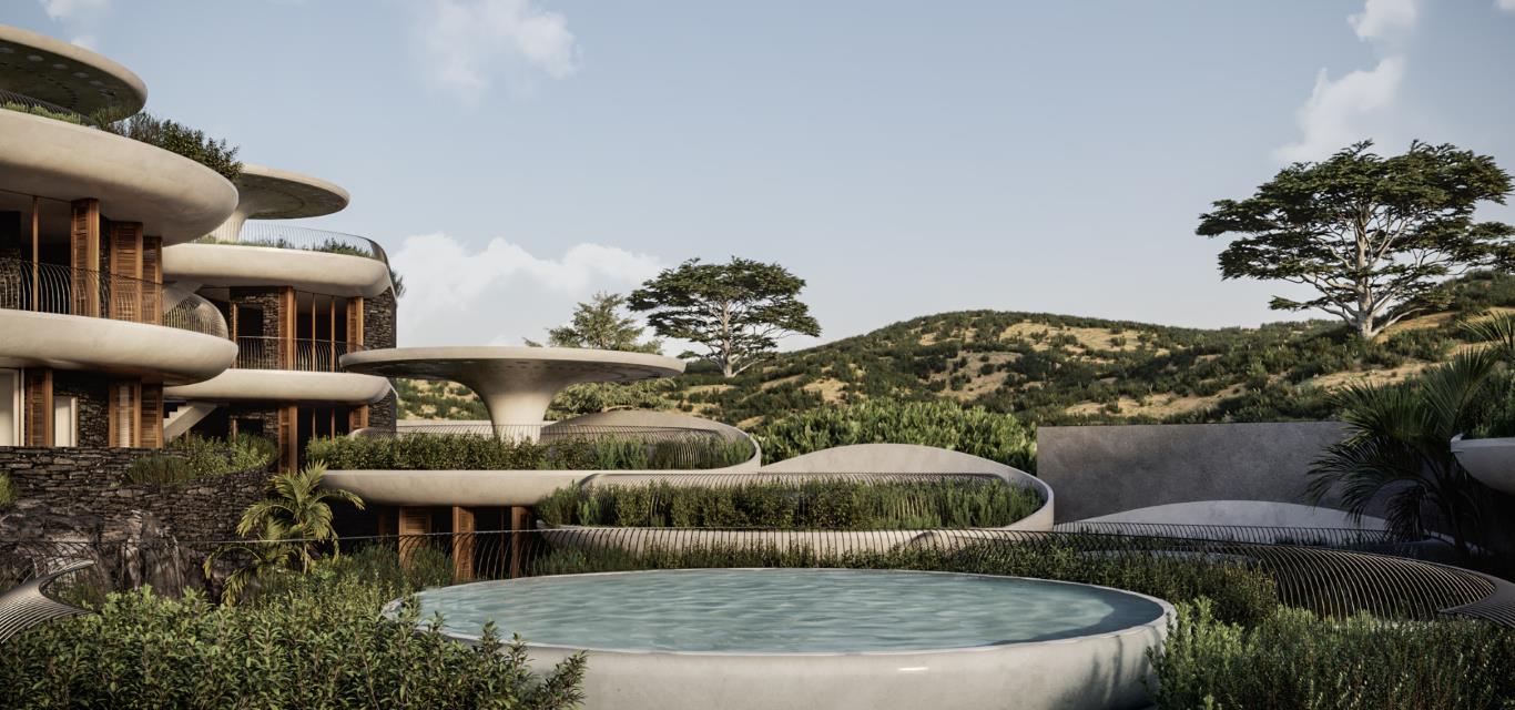 A Private Luxury Retreat Of 19 Super High-End Villas With Breathtaking Views And Design That Seems T