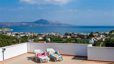 A Three Bedroom House With Great Sea View In Aspro
