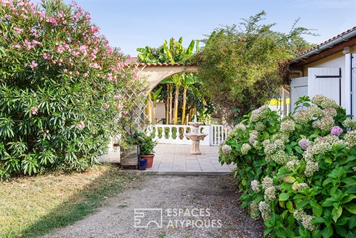 A haven of calm with 3 houses around a swimming pool on the border of the Haute-Garonne