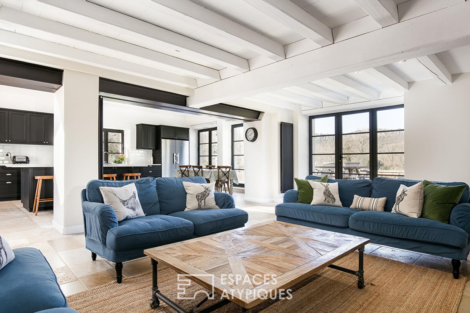 Character property and gîte in the heart of Saint Antonin Noble Val