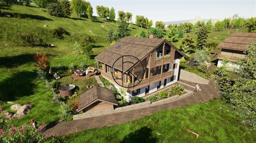 New chalet of 346m² with spectacular views of Mont Blanc
