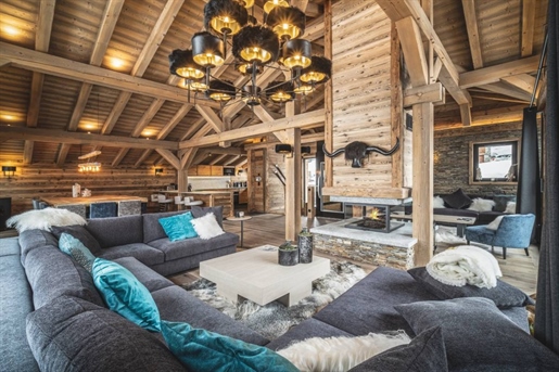 Megeve. Rochebrune. Off-Plan family chalet of approximately 400m²