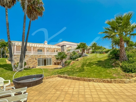 Moncarapacho Sea View Luxury 4+4 Bed Villa For Sale