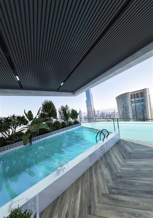 Dubai apartments with private swimming pool 