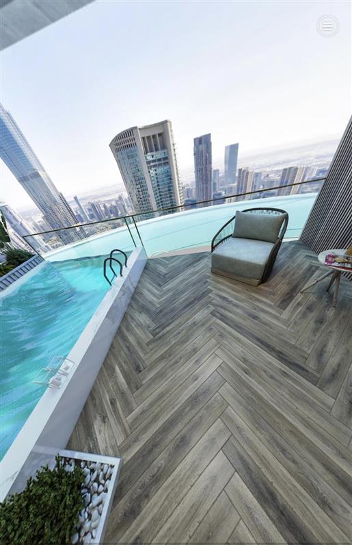 Dubai apartments with private swimming pool 