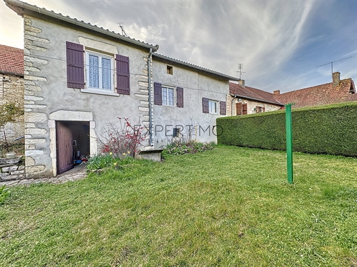 Martailly-Lès-Brancion: charmant huis van 105 m2 op kelder en garage. 312 m2 perceel
