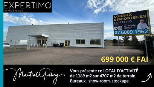 Local D'activité - Bureau - Showroom - Atelier - Stockage 1169 m2