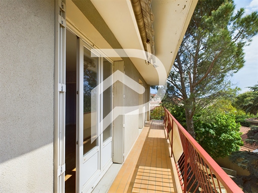 Wohnung 81M² T4 mit Balkon und Aufzug + Keller und Box Garage ruhige Lage Bourg les Valence