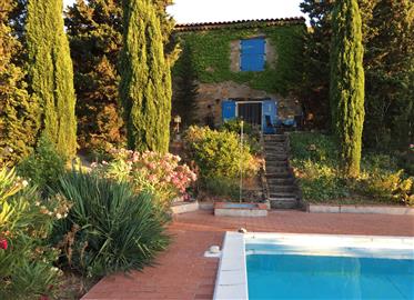Rymlig fransk Villa med stor pool 