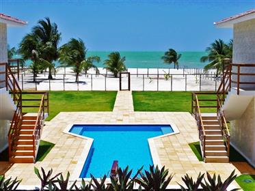 Tropical island beachfront 2 bed home, clé en main, à vendre €61,000 