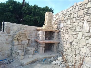 Casa de piedra después de la renovación