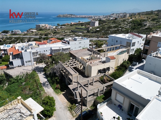 903662 - Onafgewerkt vrijstaand huis Te koop, Panorama Rethymno, 700 m², € 470.000