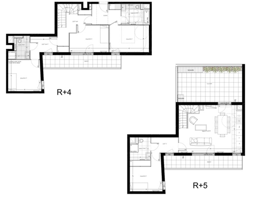 Dpt Val d'Oise (95), à vendre Enghien Les Bains appartement T5 de 119 m² - 1 Terrasse et 2 balcons