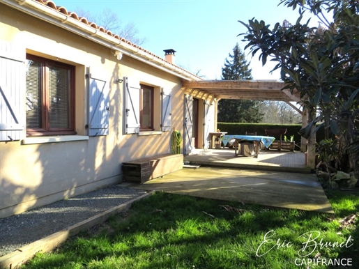Creon - single-storey house of 97 m² with 4 bedrooms + large garage of 33 m²