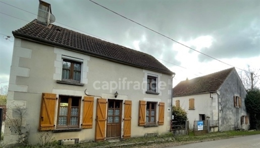 Dpt Yonne (89), à vendre Ouanne deux maisons de 185,7 m² avec terrain et dépendances de 1 712,00 m²