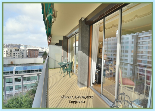 Dpt Hauts de Seine (92), à vendre Boulogne Billancourt appartement T4 de 80,94 m², Parking, Balcon