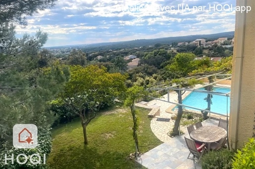 Exclusive Listing: Exceptional House with Breathtaking View of Pic Saint-Loup near Nîmes