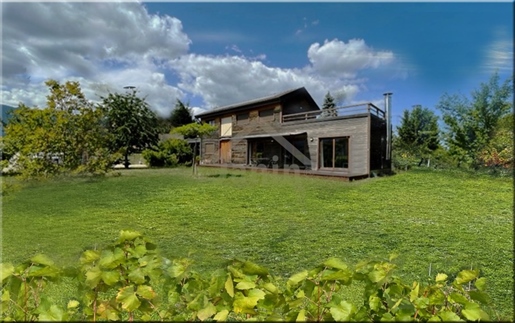 Dpt Ain (01), à vendre Challex Belle Maison Familiale , Vue Panoramique, Proche de Genève / terrain