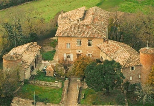 Dpt Tarn et Garonne (82), à vendre petit chateau de famille à Toulouse 1h, Ancienne Demeure Seigneur