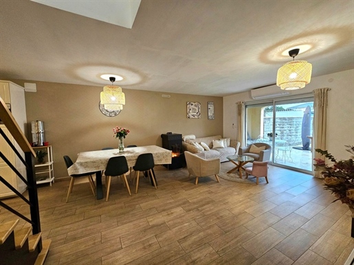 Maison en Centre Ville De St Andre, 160 m², 8 pièces, jardin, garage avec un appartement T2 très ren