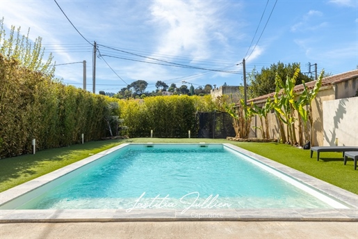 Dpt Bouches du Rhône (13), in vendita Allauch - Quartier Logis Neuf - Villa T4 con piscina, non tras