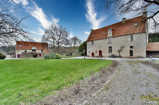 Dpt (14), Normandy Falaise For Sale Manor 5 Bedrooms Substantial Outbuildings