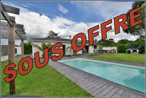 Saint Jean Dillac - Haus 5 Zimmer 135 m² mit Schwimmbad, Garage, Carport, Bowlingbahn, Arbeitsfläche