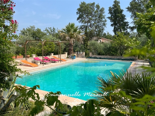 Dpt Var (83), for sale Bagnols En Foret Villa P5 of 130 m² - Land of 1,573.00 m² with swimming pool