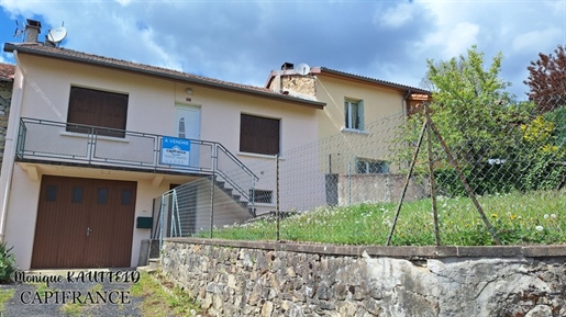 Dpt Puy de Dôme (63), Vertolaye à vendre maison P3 avec garage - Terrain de 865 m2