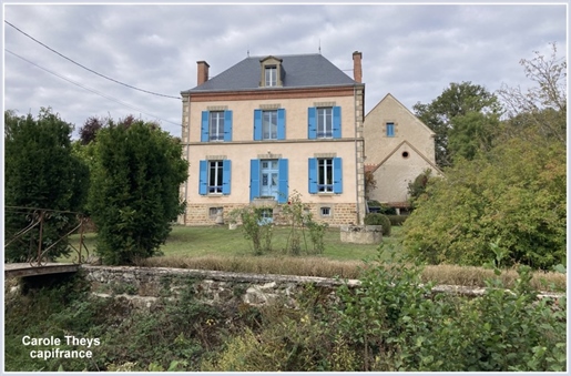 Dpt Allier (03), for sale near Moulins - Mansion and converted mill of 667 m2 - Land 3.52 ha