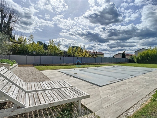Dpt Rhône (69), for sale Villa P5 Vernaison le Haut at the gates of Charly 133 m² + 111 m² of annexe