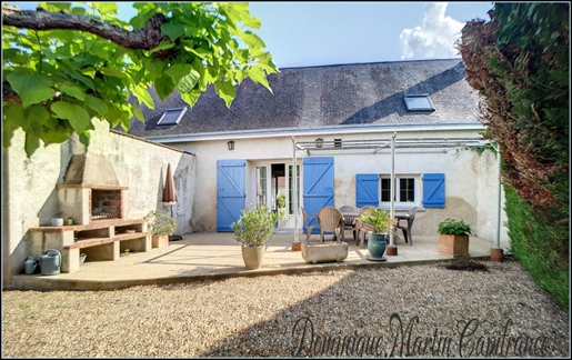 Dpt Sarthe (72), te koop La Chartre Sur Le Loir huis P4 van 127 m² - Terrein van 1.866,00 m² - garag