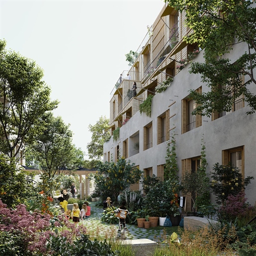 Dpt Paris (75), à vendre Paris 20Eme Arrondissement appartement T4 de 89,2 m²